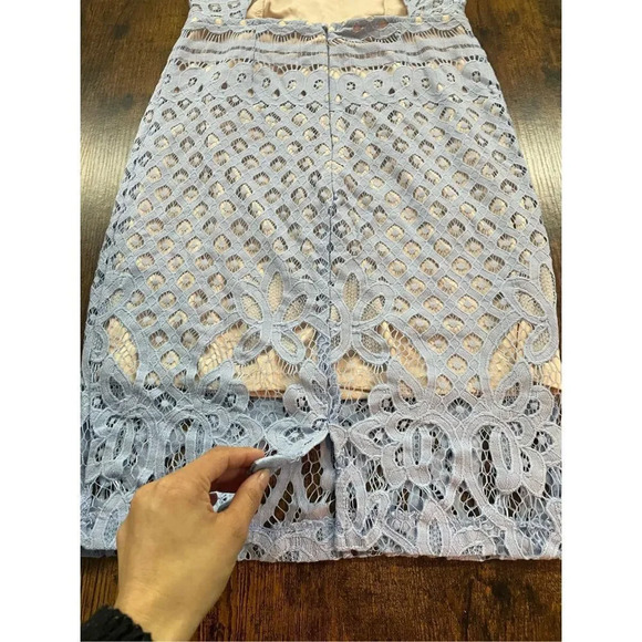 Lulus Steal A Kiss Lace Halter Mini Dress Size S - Picture 13 of 15